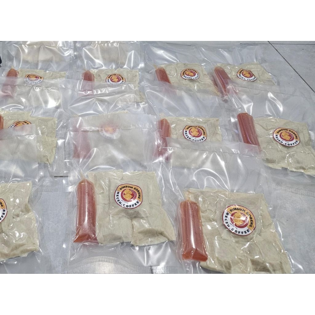 Frozen Food Basreng, Eggroll,  Nugget, Udang keju,  Ebi furai, Dimsum goreng keju lumer