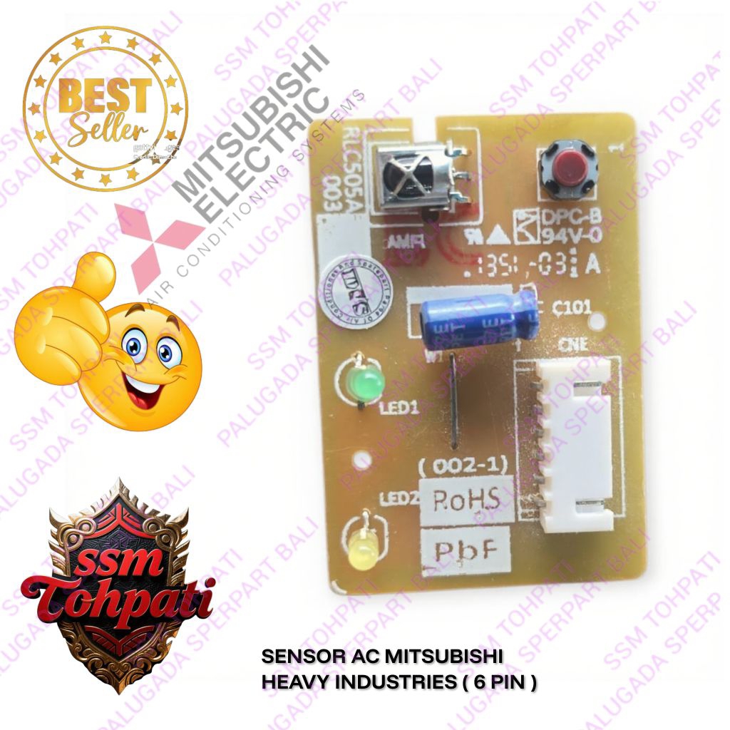 SENSOR AC MITSUBISHI HEAVY INDUSTRIES ( 6 pin )