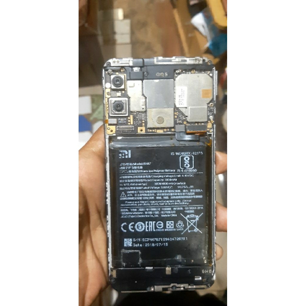 xiaomi redmi 6pro minus lcd