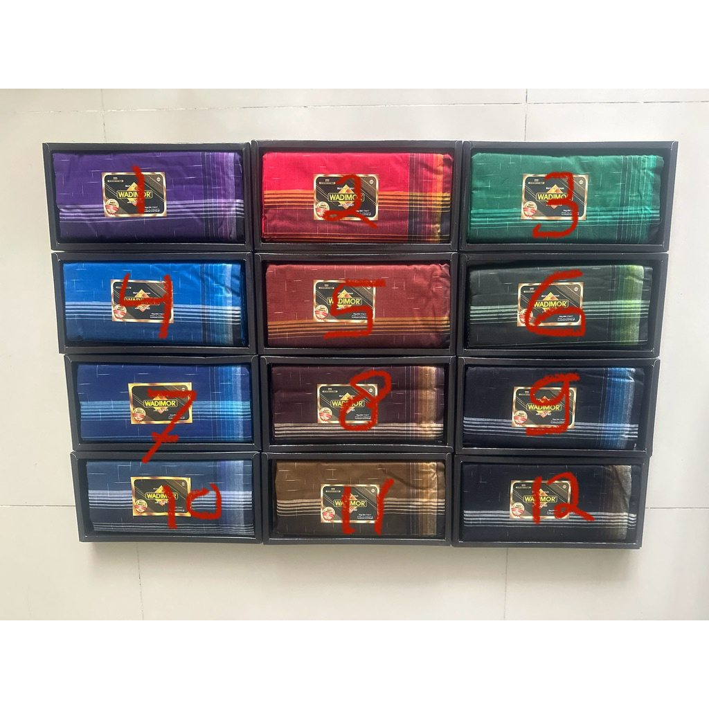 Sarung Wadimor Motif Hujan Gerimis 777