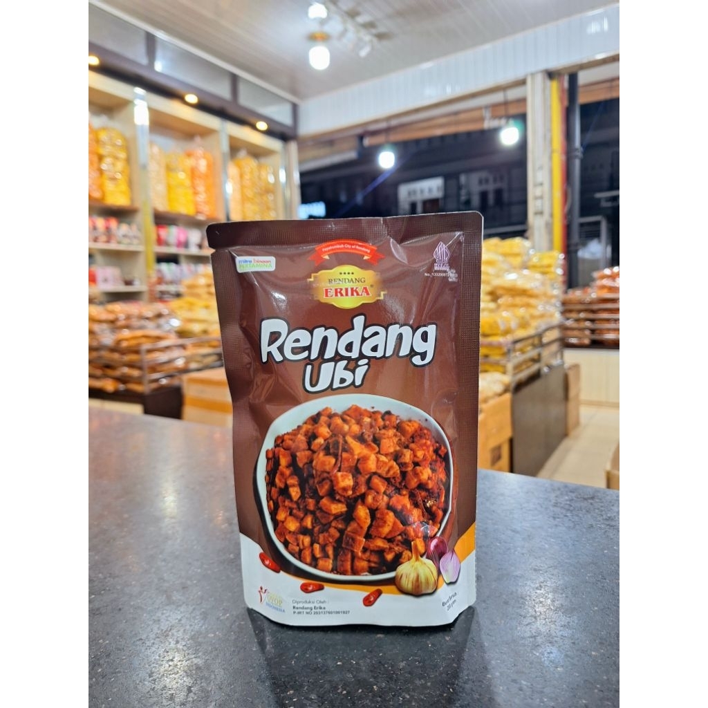Rendang Ubi Erika [200gr] || Sanjai Rina Payakumbuh
