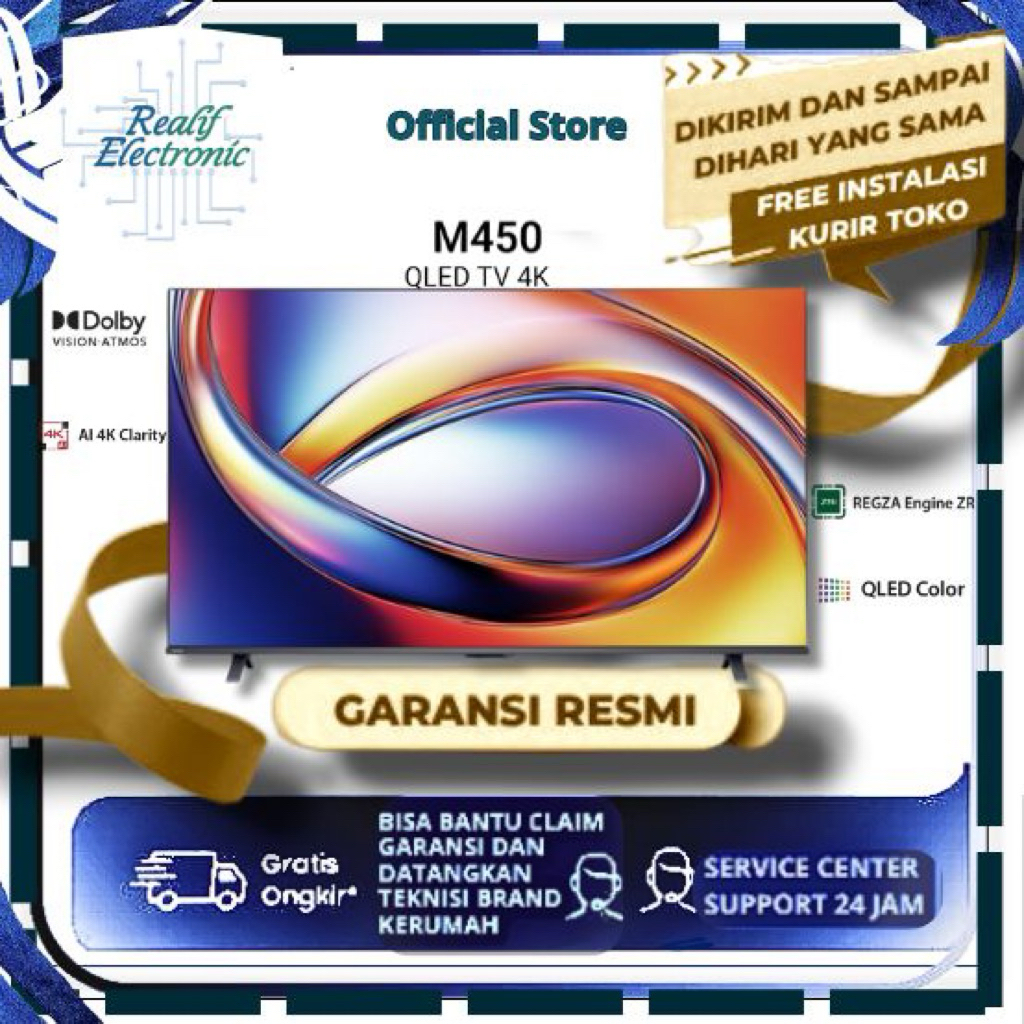 Toshiba 55M450RP Android TV QLED 55 Inch