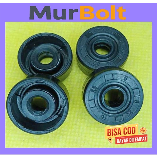 OIL SEAL SHOK 10X20X9.5 10X28X13.4 8X22X10 SHOCK BELAKANG MIO RX KING WIN JUPITER SHOGUN FINO MOTOR 