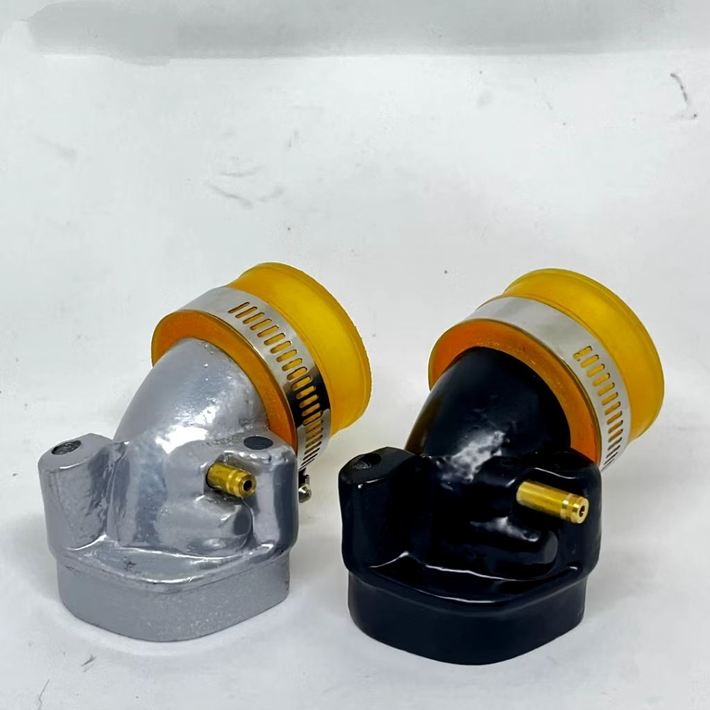 Manifold Intake Mio Black and Silver manipol mio Sporty teflon pe 24 26 28 30 32 34