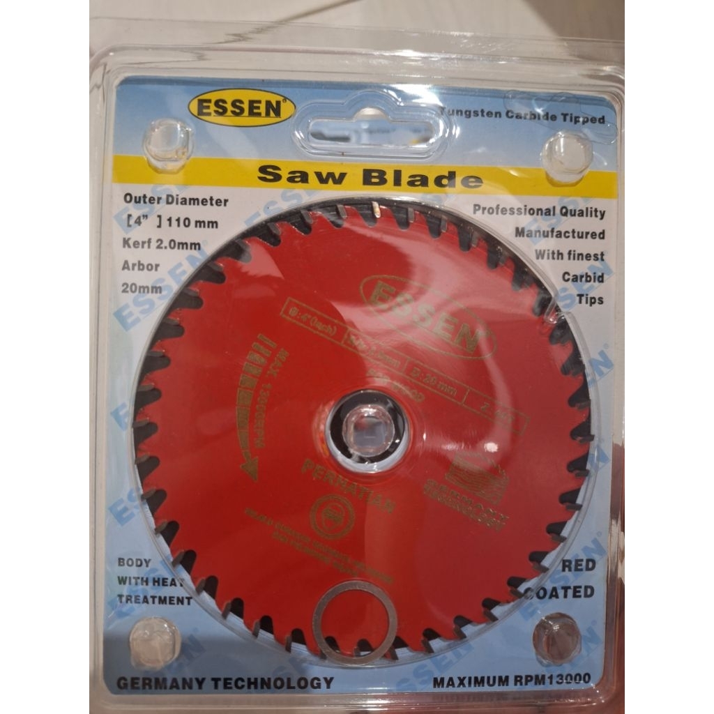 ESSEN MERAH Mata Circular Saw TCT 4"×40T