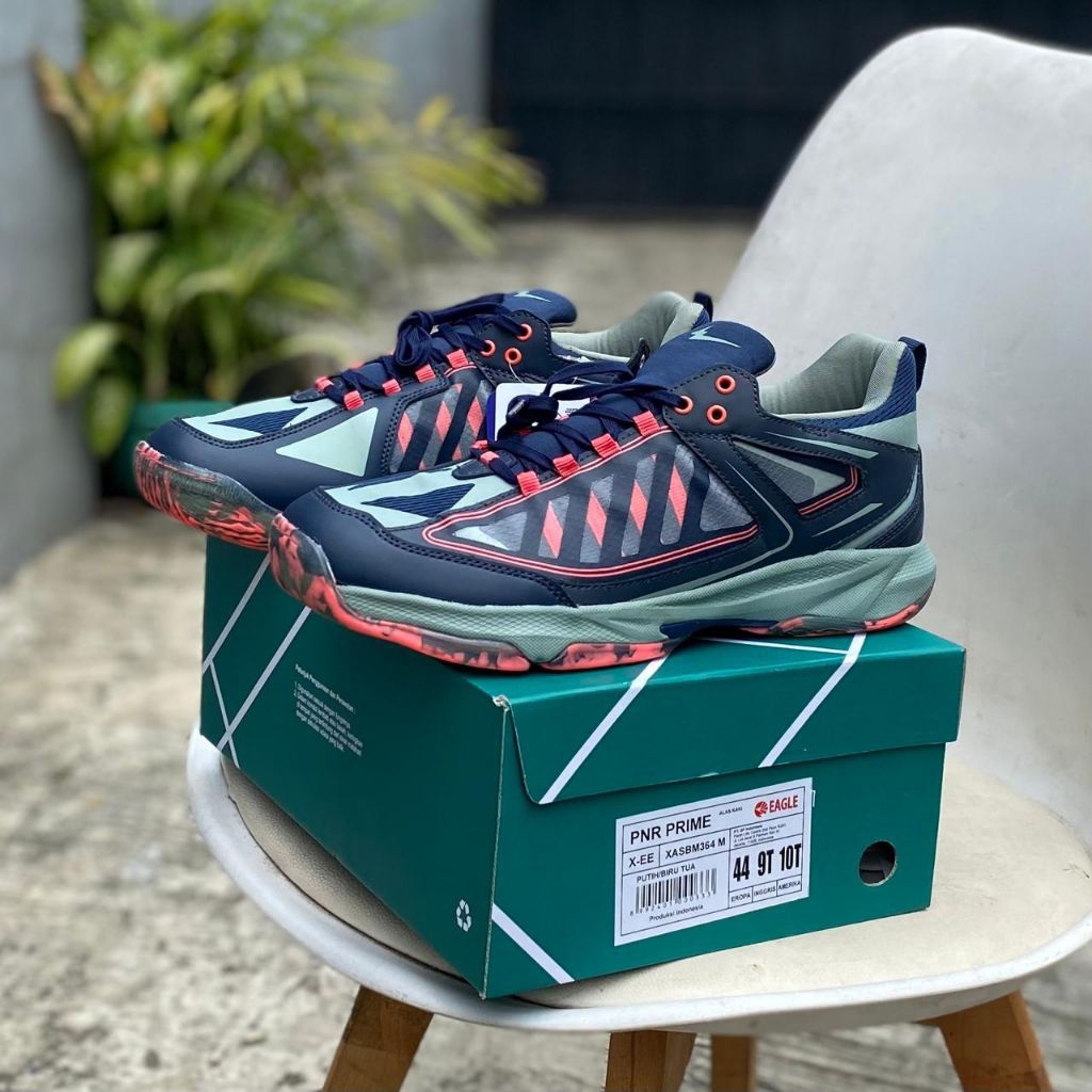 TERBARU Sepatu Badminton pria sepatu badminton EAGLE PNR PRIME -SEPATU OLAHRAGA BADMINTON