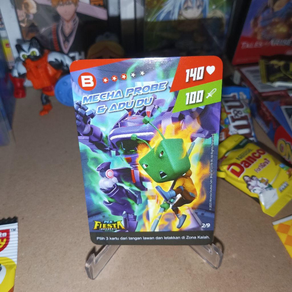 Pek Fiesta Promo Boboiboy Monsta Galaxy Card