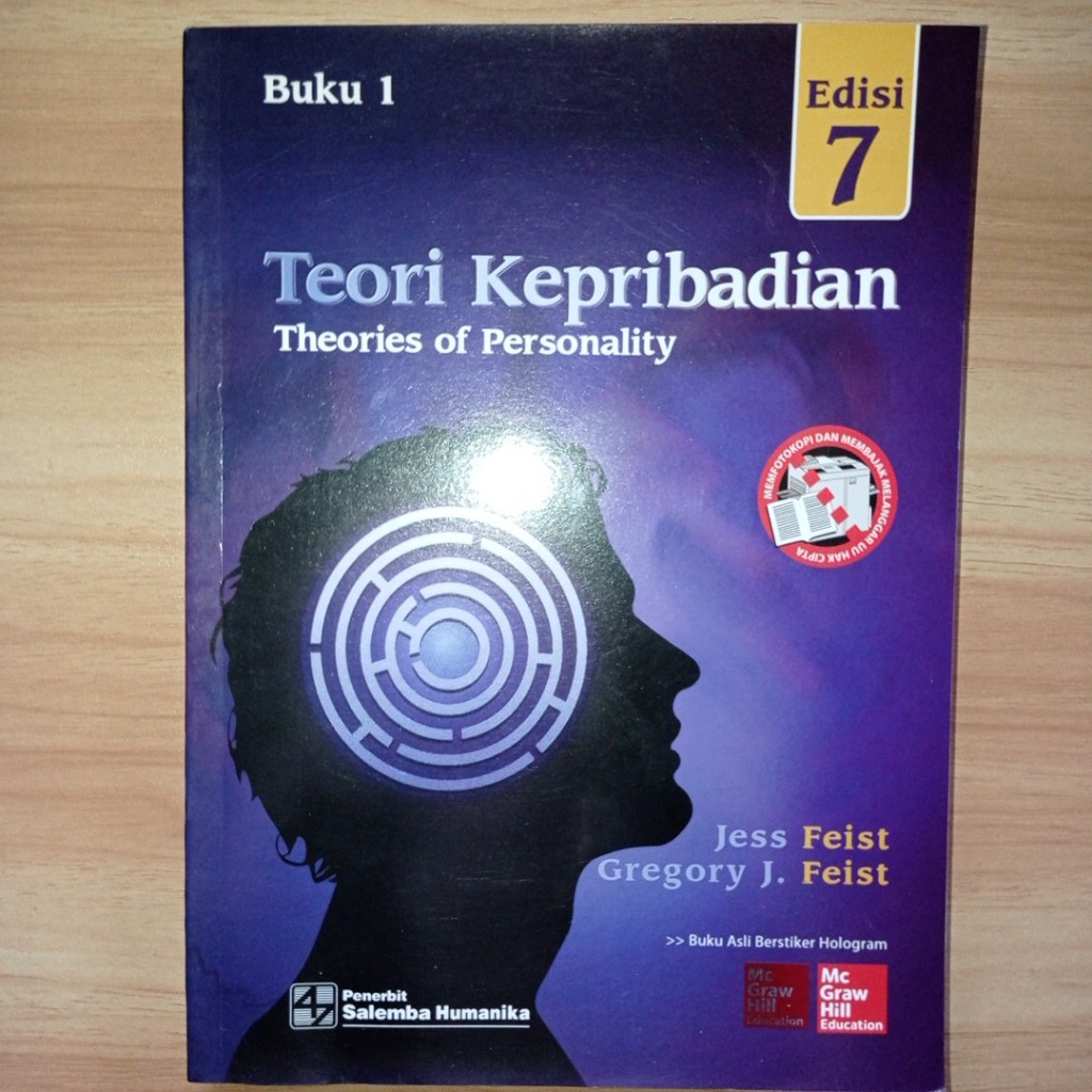 1 Paket - Teori Kepribadian Theory of Personality - Feist Edisi 7 Buku 1-2 Bekas Original