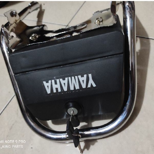 BEHEL RX KING CHROME 04 + TOOL BOX RX KING SET — TOOLBOX RX KING + KUNCI & STIKER YAMAHA