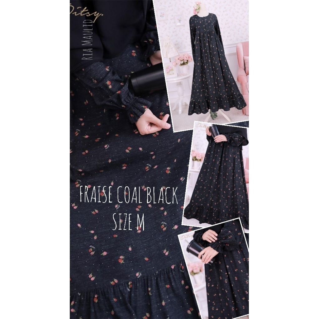 DITSY OKTOBER 2025 DITSY FONT NAVY,FRAISE RASPBERRY,ROSARY PITCHBLACK,POMME JETBLACK