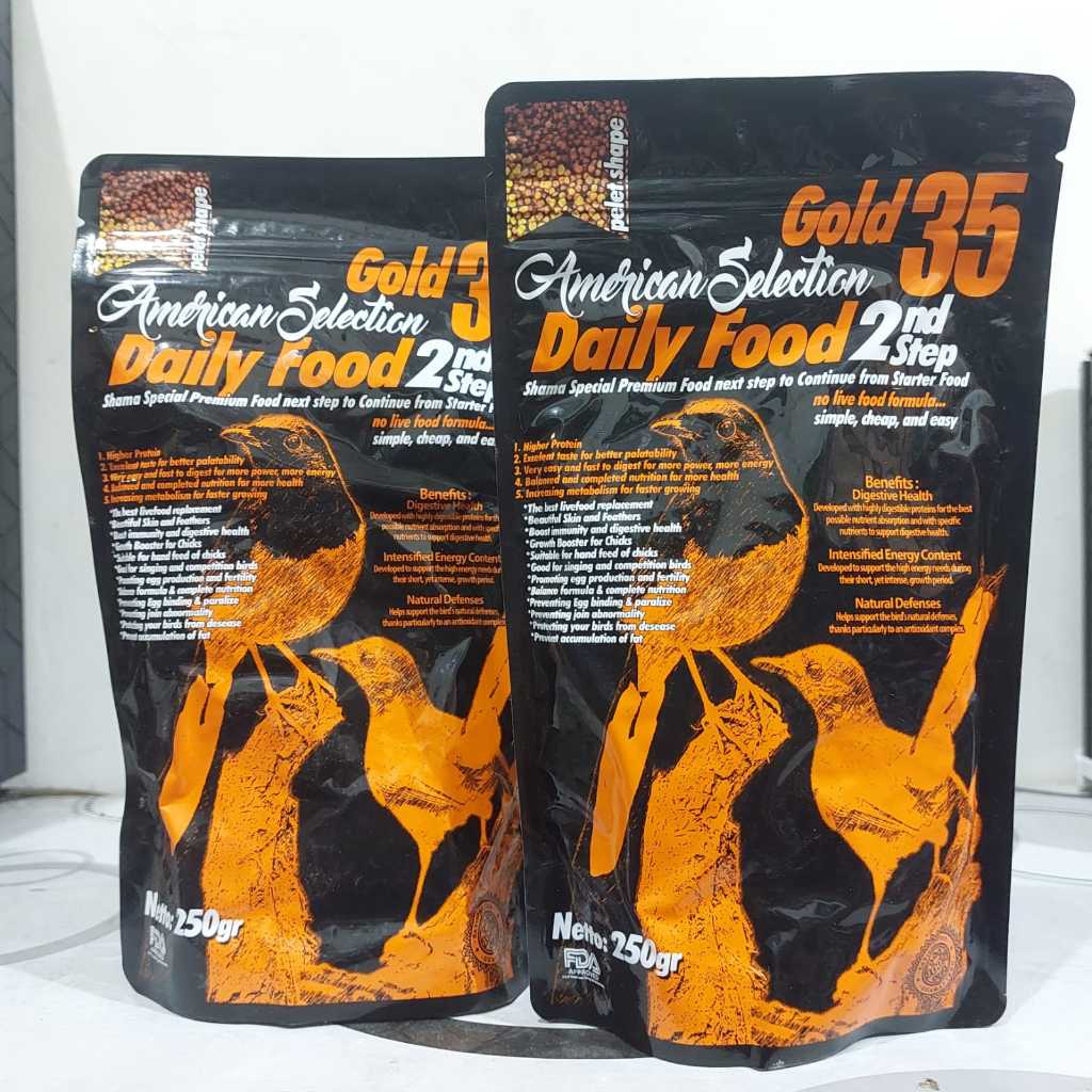 VOER AMS GOLD35 STEP2 ATAU VOER AMERICAN DAILY FOOD 2ND STEP 250 gram