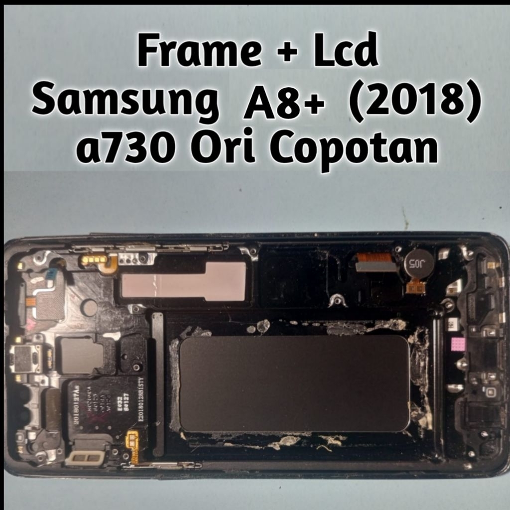 Frame + Lcd Samsung A8+ (2018)a730 Ori Copotan (lihat deskripsi)o