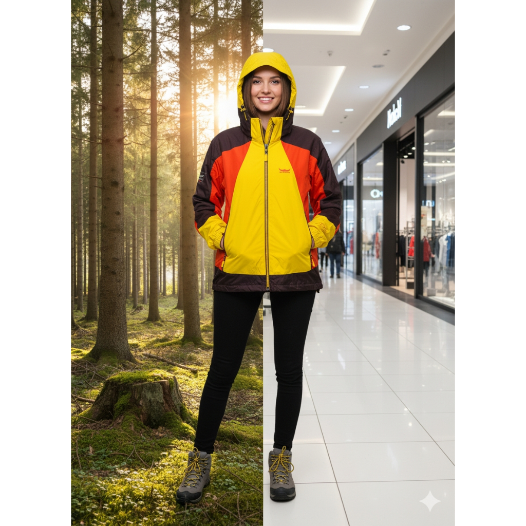BUFFALO OUTDOOR KUNING WATERPROOF 2 LAYER