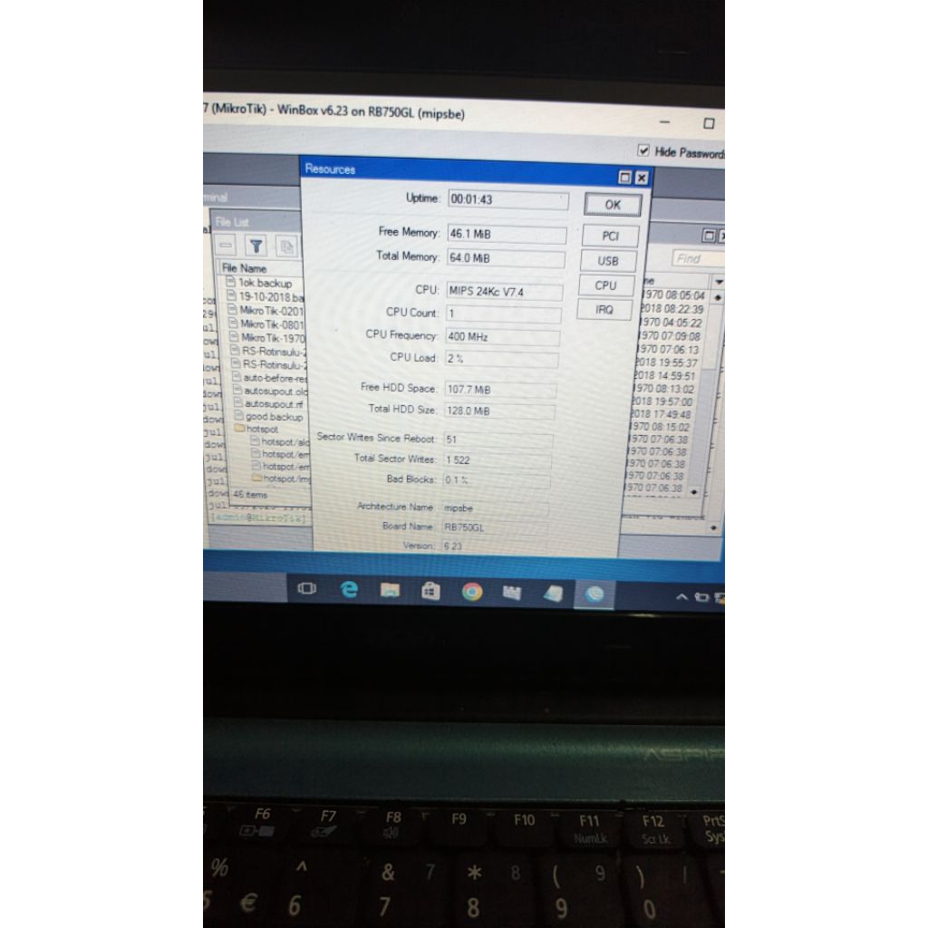 mikrotik rb 750gl