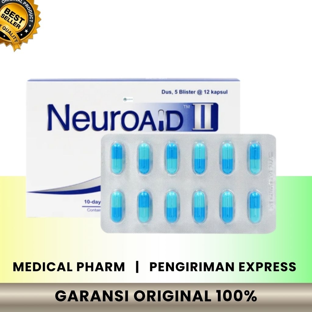 Neuroaid II Mlc 901 Original Obat Stroke Ampuh, Obat Tekanan Darah tinggi Terbaik Dan Tercepat NEURO