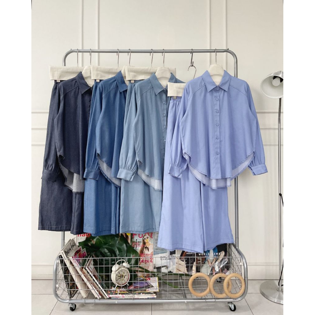 SETELAN JEANS WANITA IMPORT