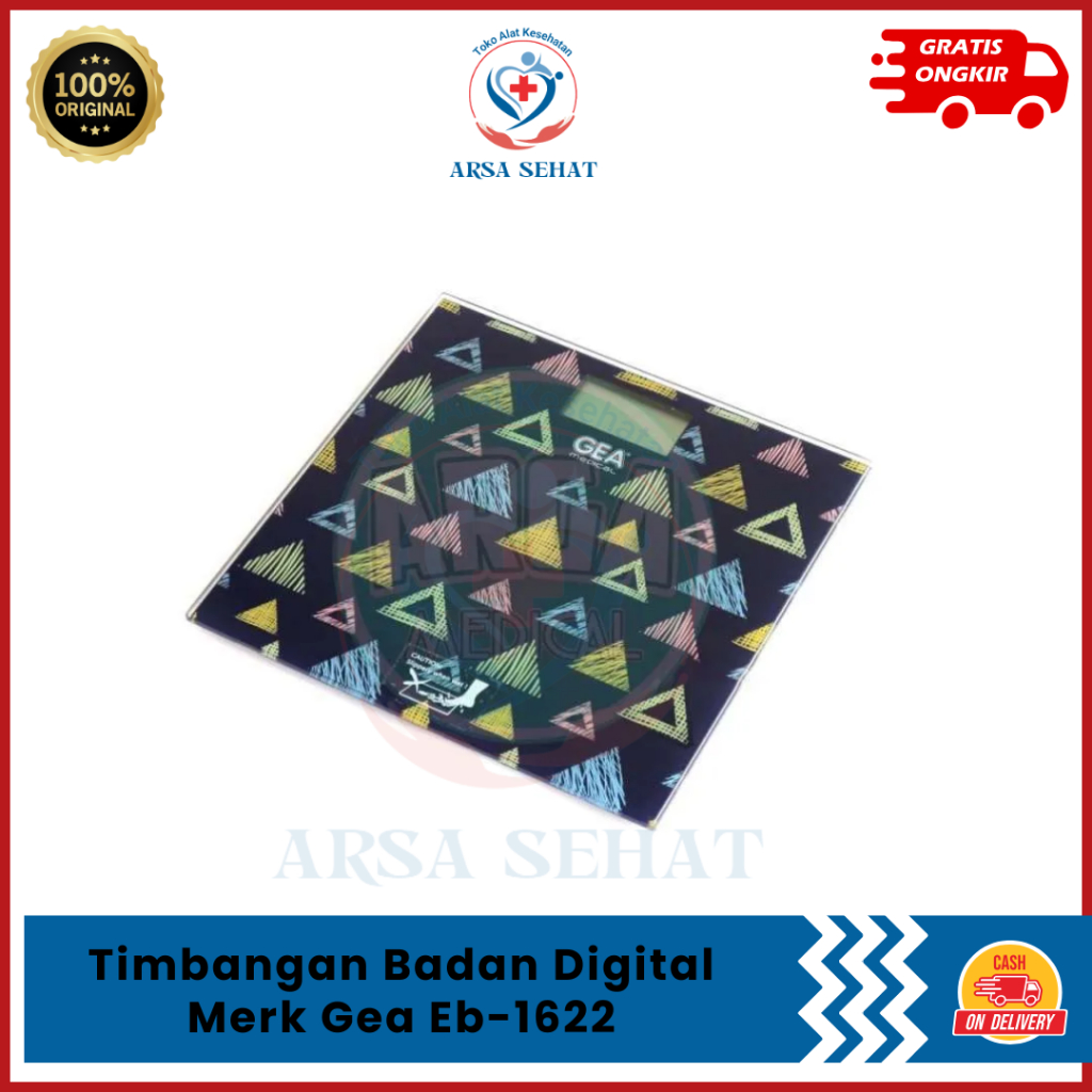 Timbangan Badan Digital Merk Gea Eb-1622