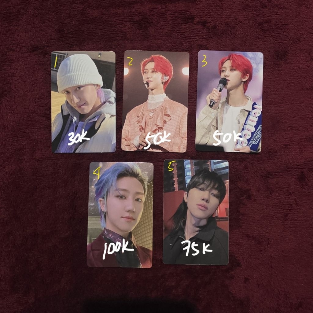 SEVENTEEN PHOTOCARD THE8 MINGHAO ITS FML DREAM HANABI