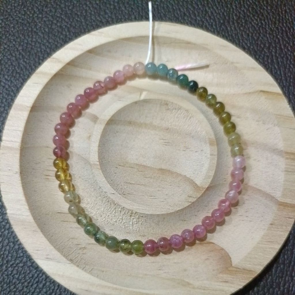 Gelang Natural Batu Alam Tourmaline