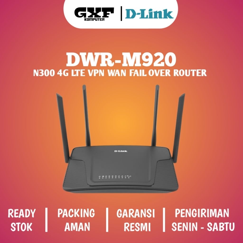 D-LINK DWR-M920 N300 4G LTE Router