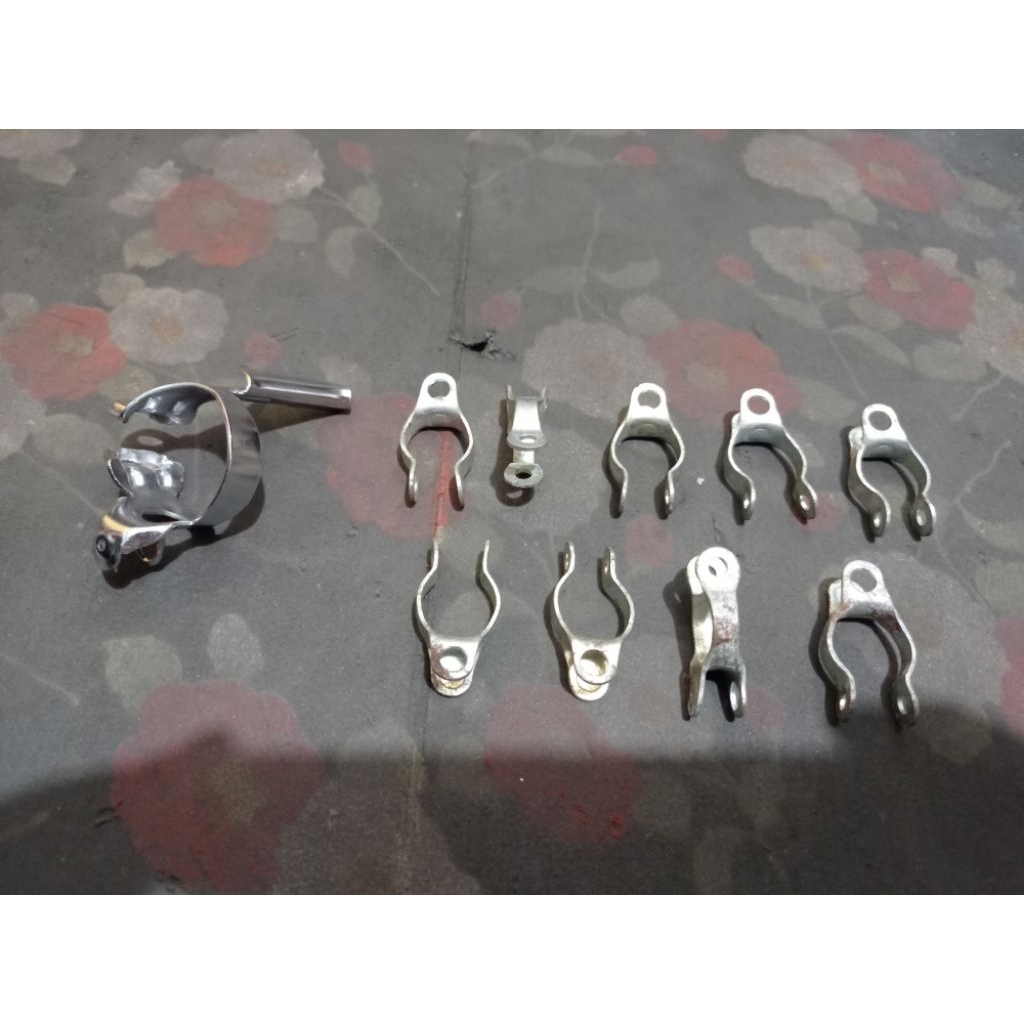 Clamp jalur kabel outer Sepeda balap jadul