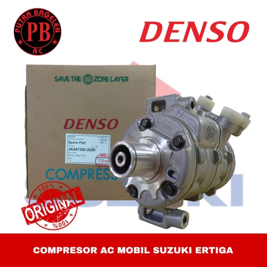 compresor kompresor ac mobil ory Denso ertiga wagon