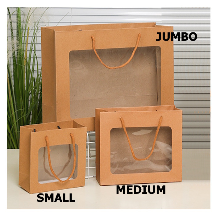 Tas Tenteng Kertas | Goodie Bag | Tas Hampers | Tas Souvenir Warna Coklat