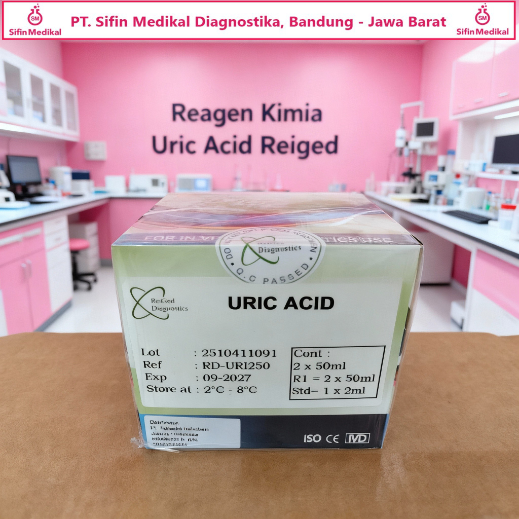 Reagen Uric Acid Reiged – Reagen Biokimia untuk Pemeriksaan Asam Urat
