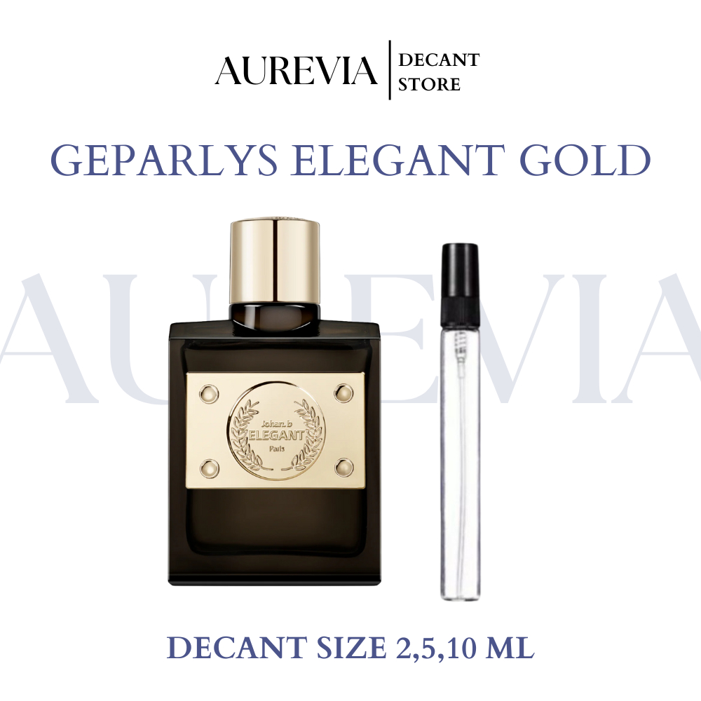 Decant Parfum Original Geparlys Elegant Gold