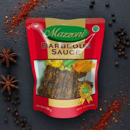Saus BBQ / Barbeque Mazzoni 250 gram
