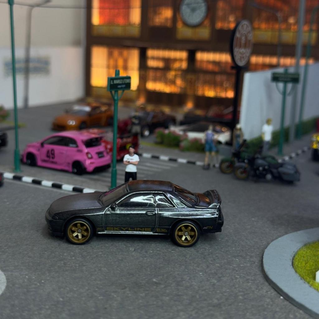 HOT WHEELS NISSAN SKYLINE GT-R R32 TAMPO SKYLINE STH SUPER TREASURE HUNT LOOSE STH GREY