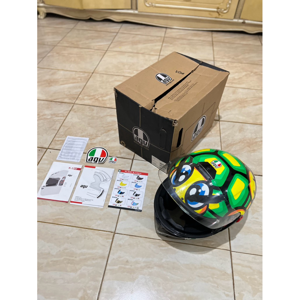 Helm AGV K3SV Tartaruga Original