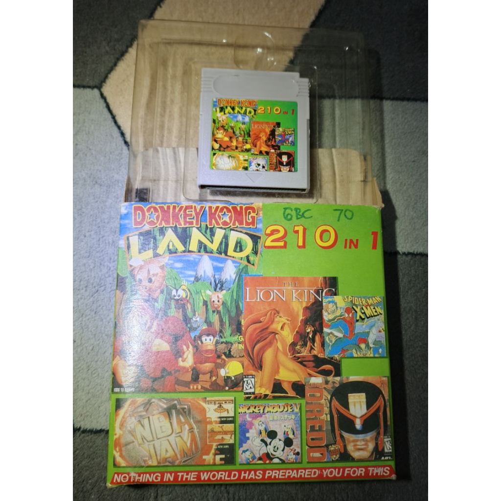 kaset gameboy color 210 in 1