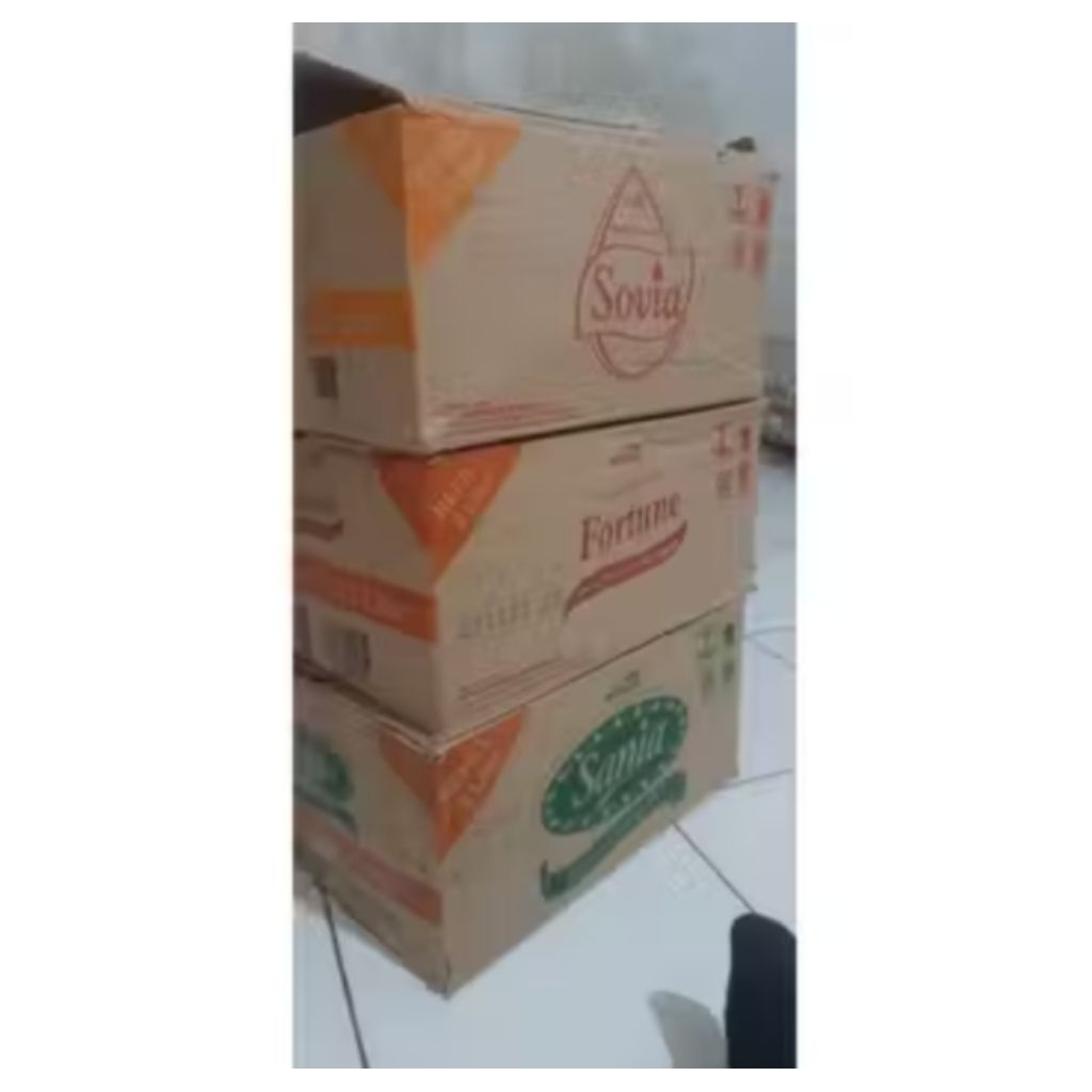 kardus bekas minyak goreng tebal single wal 1play