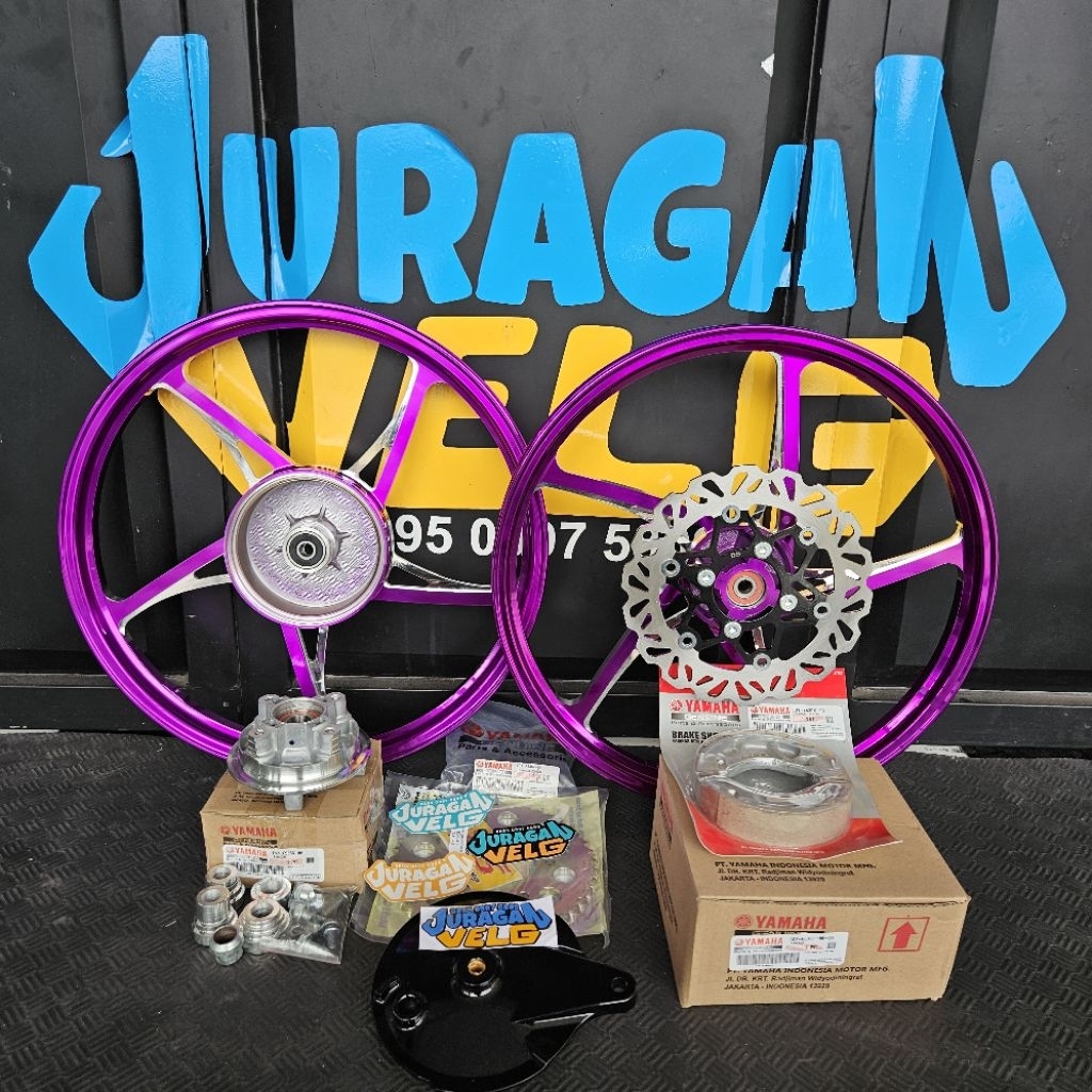 velg VND AK55 dan KZR untuk tiger cb gl mp verza supra dll rem belakang tromol