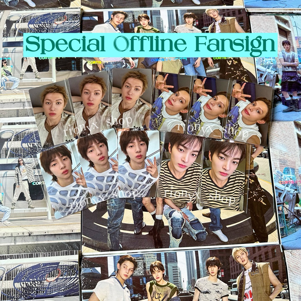 [READY STOCK] CORTIS 1st EP Color Outside The Lines Album Lucky Draw Photocard