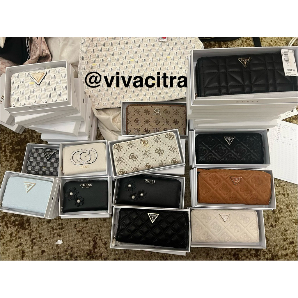 DOMPET GUESS SALE 70% ORIGINAL MALL READY 