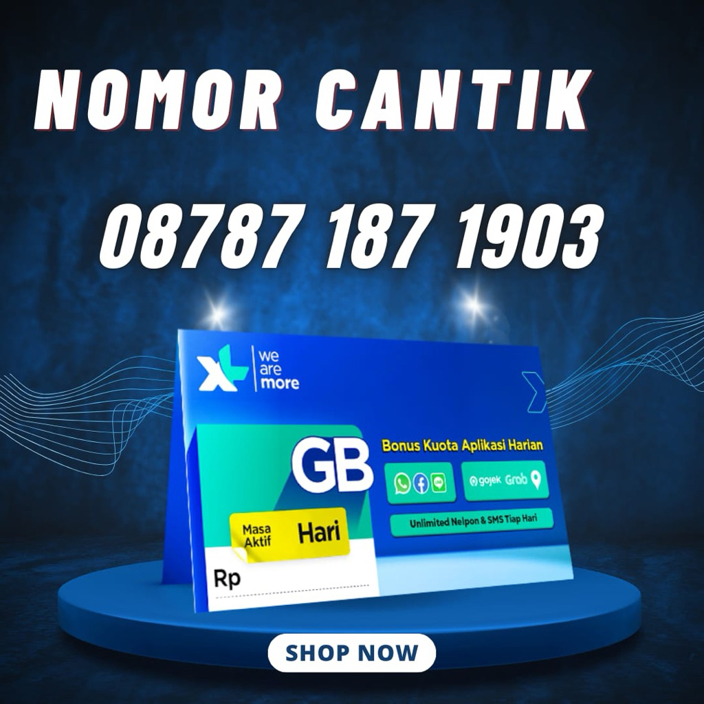 NOMOR CANTIK XL AXIATA SERI 1903/1945