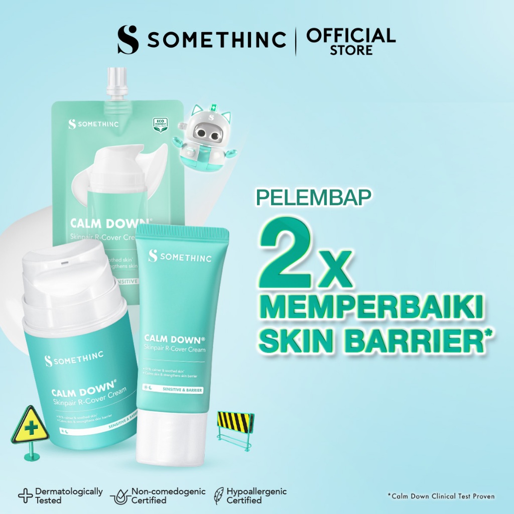 [HARGA SPESIAL] SOMETHINC Calm Down Skinpair R-Cover Cream Moisturizer - (Madagascar Centella Asiati