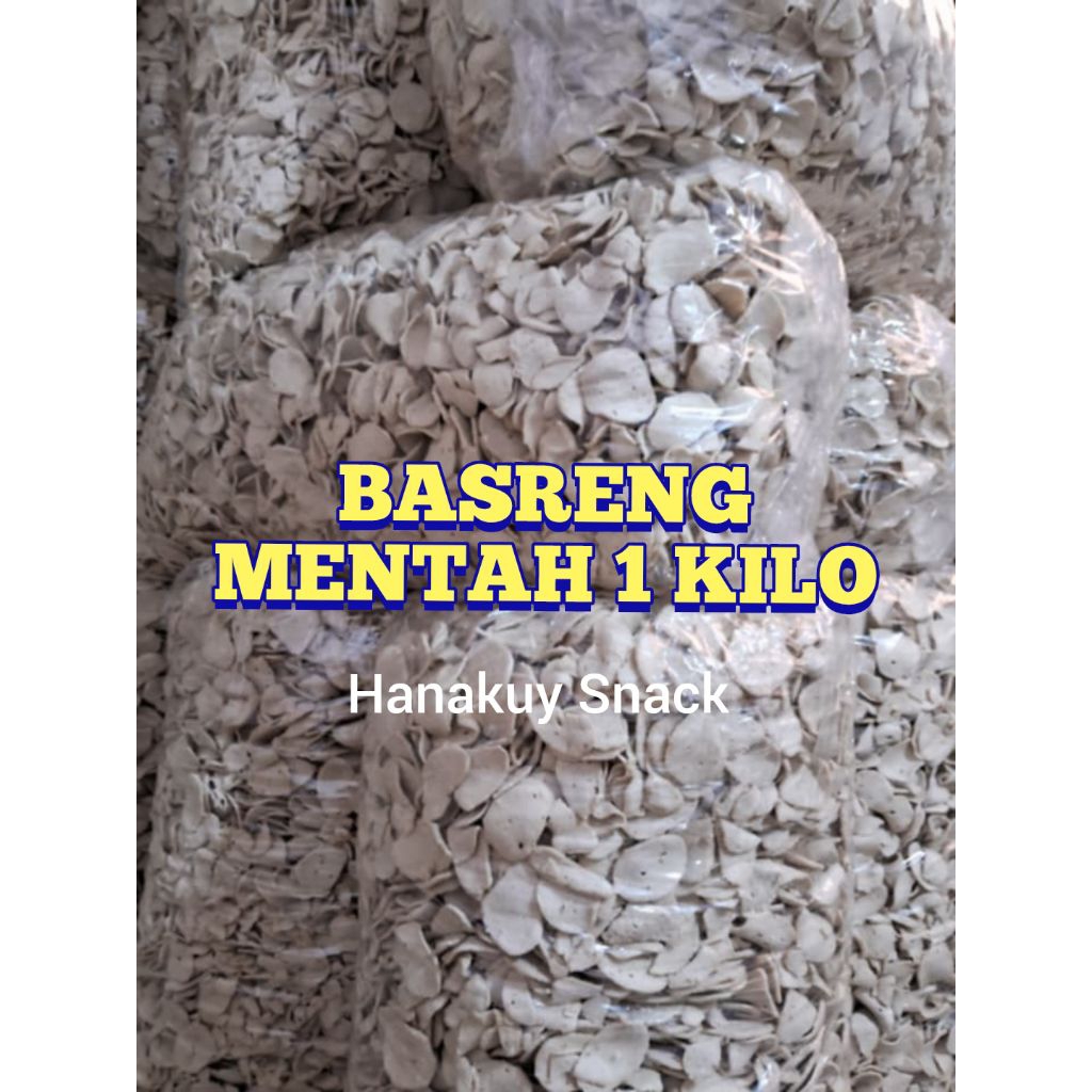[cod] 1 KG BASRENG MENTAH ASLI IKAN TENGGIRI