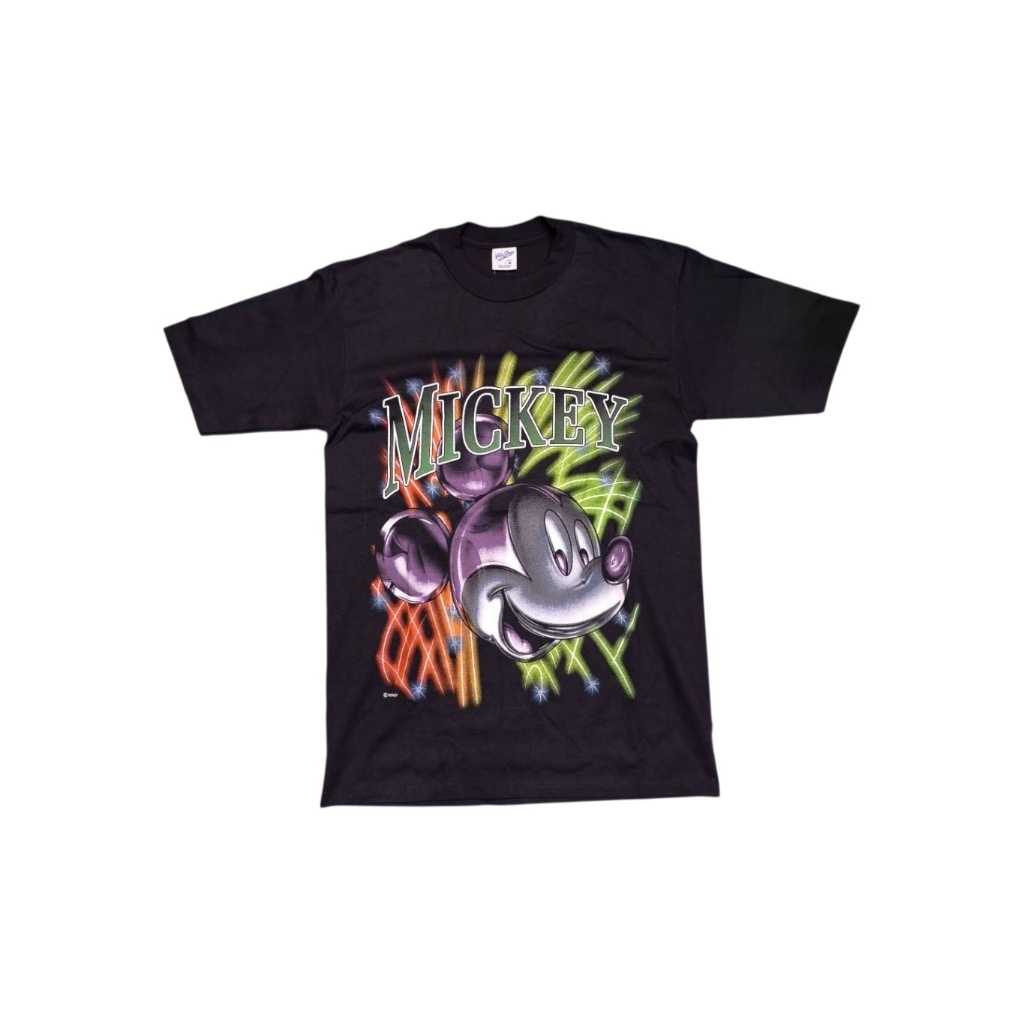 kaos vintage 90s mickey mouse by velva sheen mantap