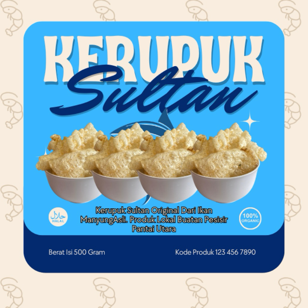 Kerupuk Sultan / Gelembung Ikan Manyung