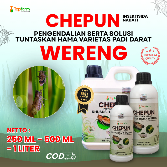 Insektisida Topfarm / Obat Padi Darat Kena Wereng / Obat Wereng Padi Darat / Obat Wereng Padi Paling