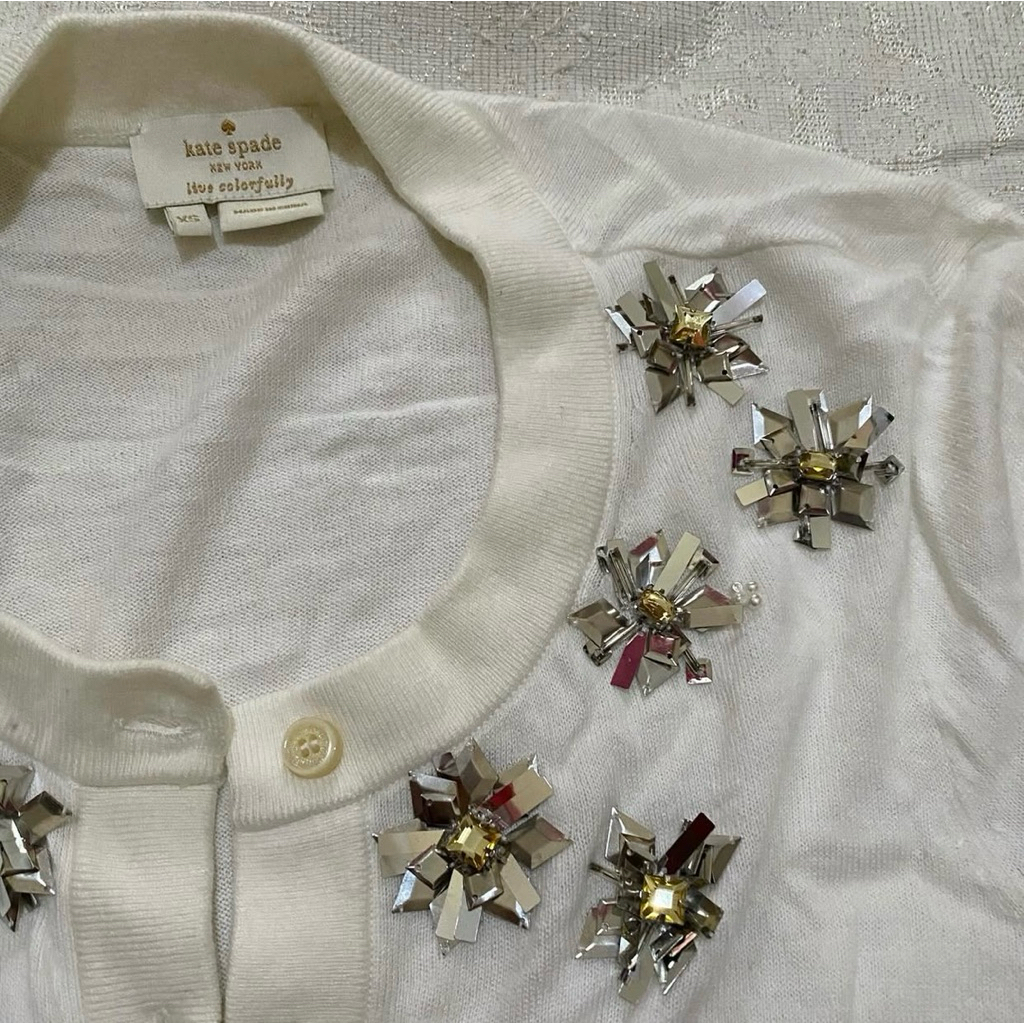cardigan kate spade branded