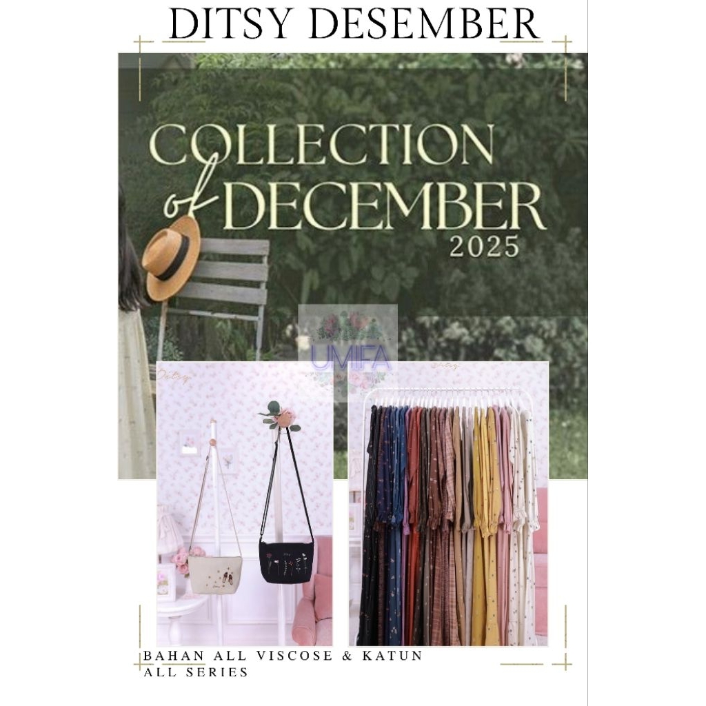 Ditsy Desember 2025 Lacey Velanora Sybella Nilou Amarilly Rilla Cady Valerine Kani Chelie Mareen Ser