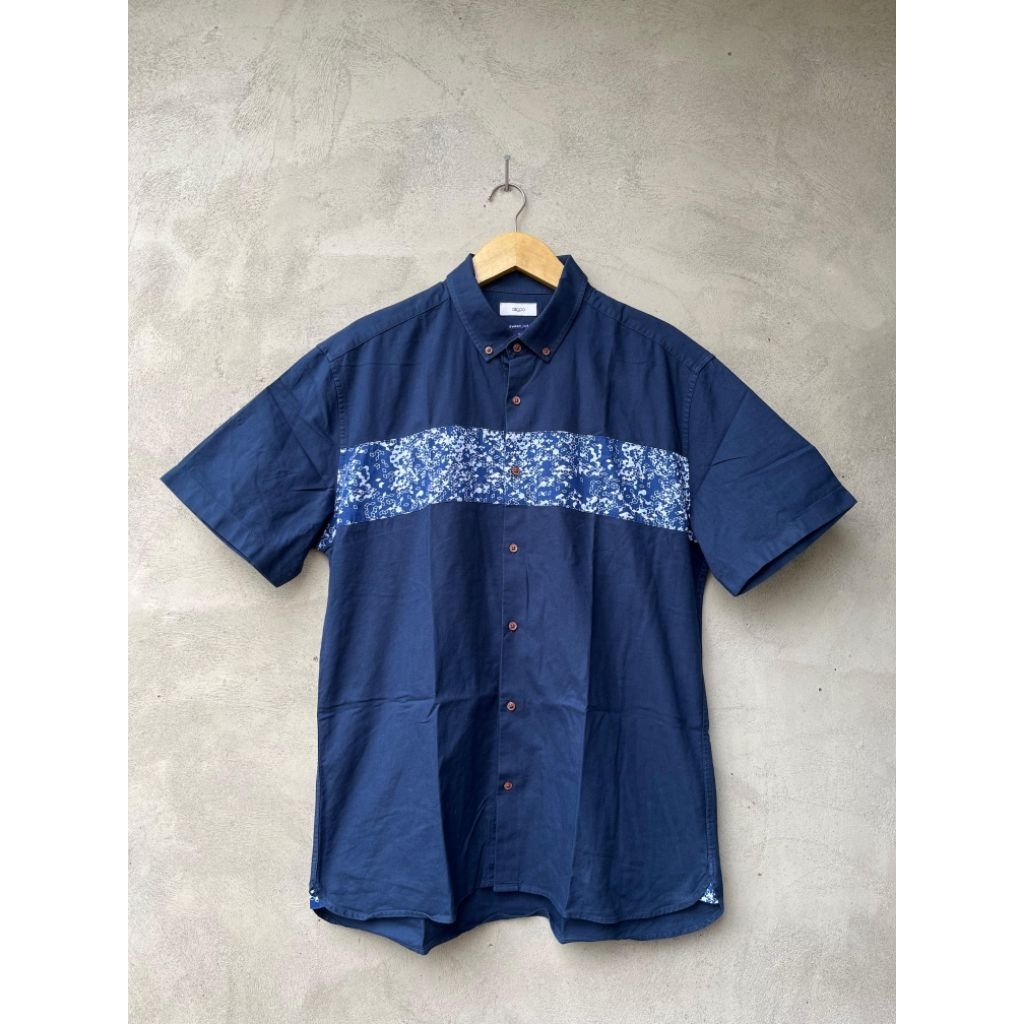 G2000 man kemeja motif XXL