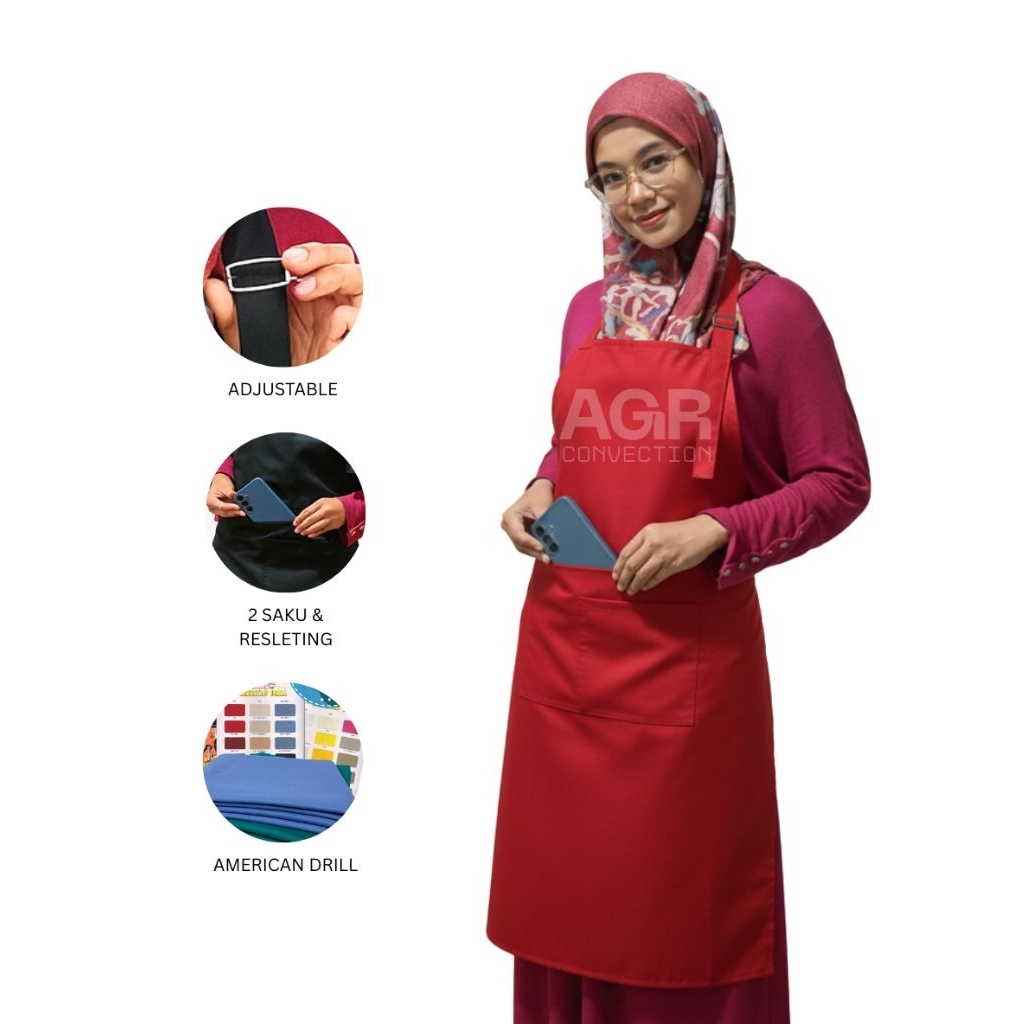 apron/apron natal/apron kitchen/apron barista/apron barbershop/apron masak/apron celemek/celemek/cel