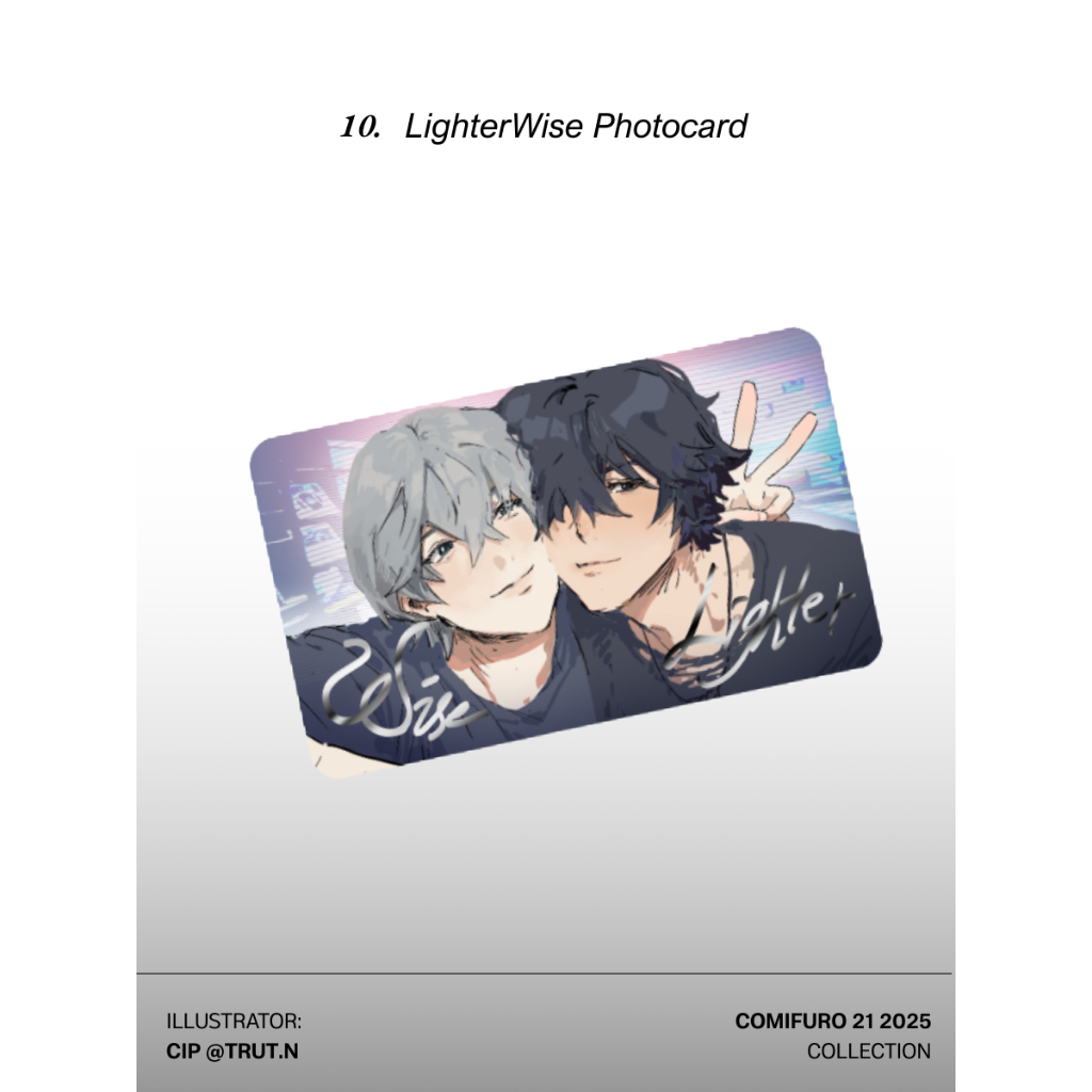 LighterWise Zenless Zone Zero (ZZZ) Silver Foil Photocard