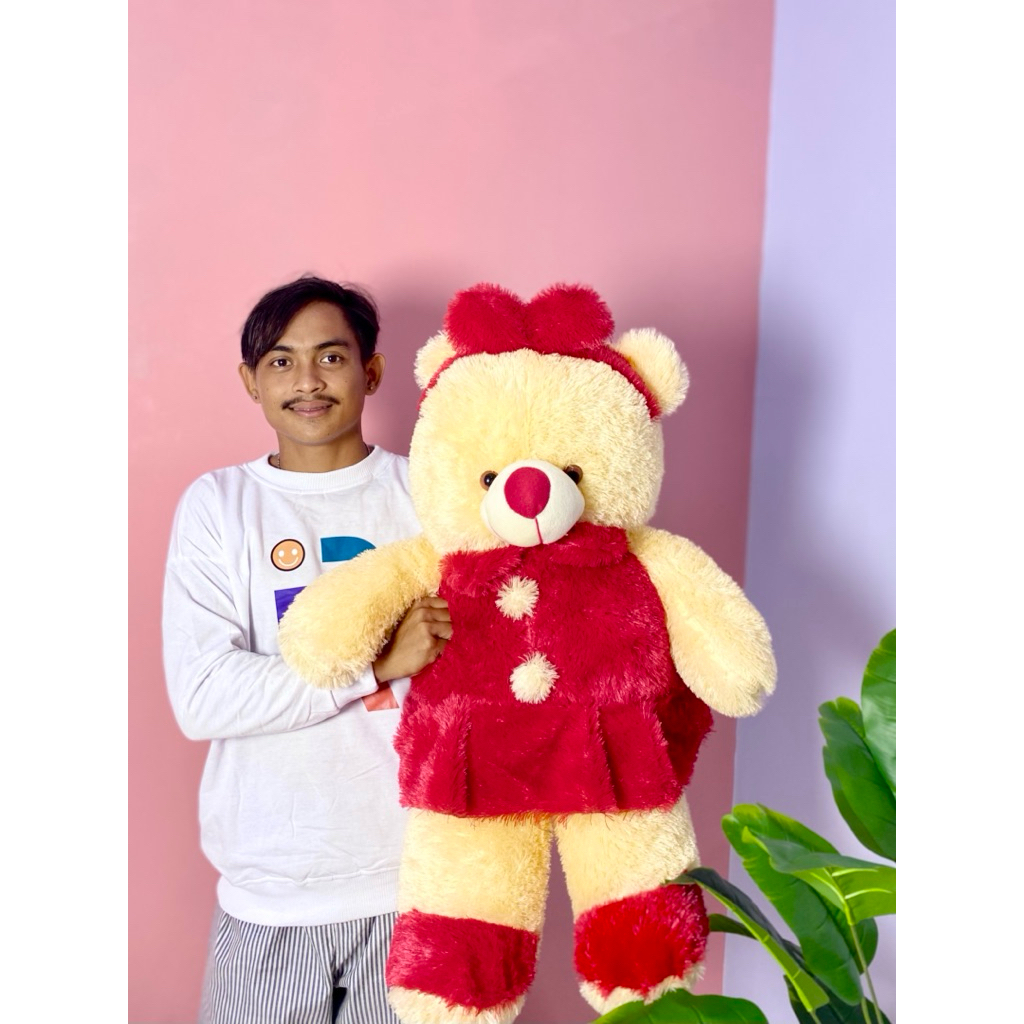 Dollsforyou- Bear Kancing Bando Jumbo