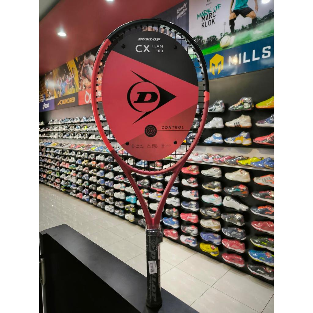 Raket Tenis Tennis Dunlop CX Team 100 275g g2 Control Original